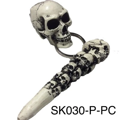 BAWDYPARTZ fits Predator Chalk Skull Holder Pool Billiards Pocket Chalker Made in USA 30PPC
