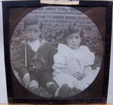 Magic Lantern Slide - Social History Children