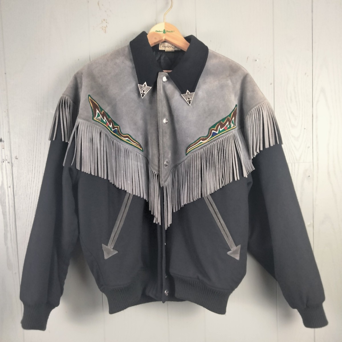 Kansai Yamamoto Kansai 02 Rough Rider Western Bomber Jacket Kansai Yamamoto Kansai 02 Rough Rider Western Bomber Jacket