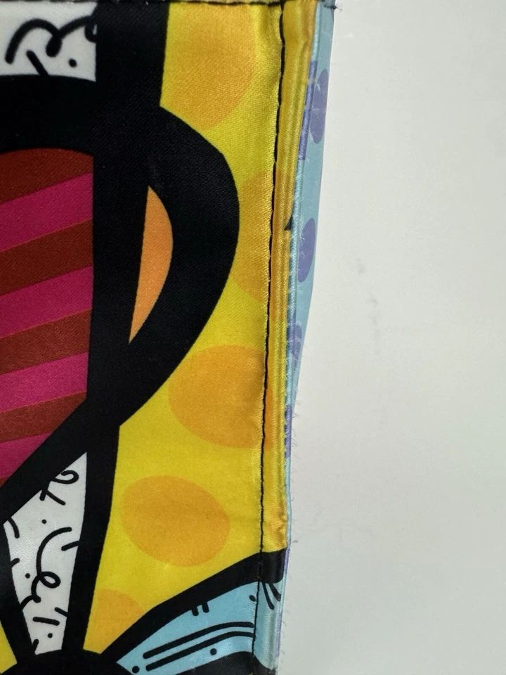 Bolso de Mano ROMERO BRITTO 2009 Satén Arte Pop Cultura Corazón 331403 Un Nuevo Día Foto 2 de 4