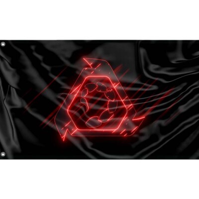 Command & Conquer, Brotherhood of NOD Neon Style Flagge, 3x5 Fuß / 90x150 cm