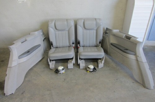 Mercedes R -Klasse W251 Innenausstattung Sitze 3. Reihe Leder Grau (7 Sitze )