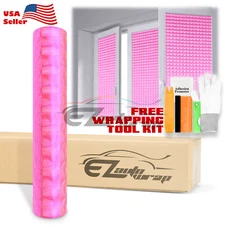 Pink Cat Eye Frosted Film Glass Office Home Bathroom Window Security Privacy DIY