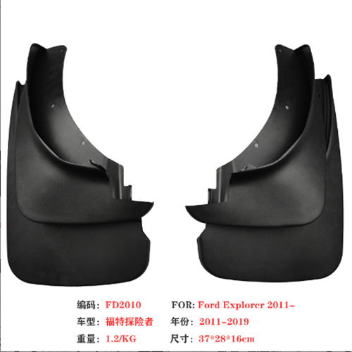 For Ford Explorer 2011-2019 Set Of Front & Rear Mud Flap Splash Guards Mopar OEM - Picture 2 of 7