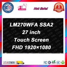 27.0" for Lenovo 5D10W33957 LCD Display Panel LM270WFA(SS)(A2) Touch Screen New