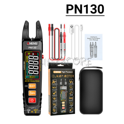 ANENG PN130 Digital Multimeter Tester AC/DC Volt Ohm Amp Clamp Meter Auto Range