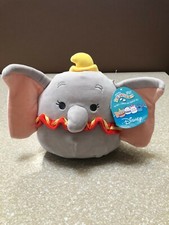 Squishmallows Kellytoy Disney 8" Dumbo The Elephant Super Soft