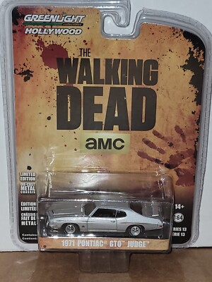Greenlight 1971 Pontiac GTO Judge from The Walking Dead 1/64