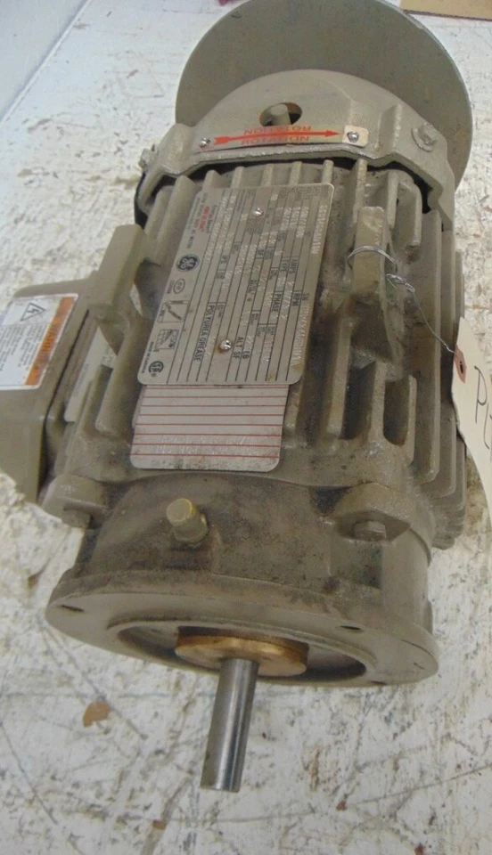 GE EXTRA SEVERE DUTY AC MOTOR, 5KS1456AB130, HP 1.5KW, FRAME 145TCZ, RPM 3490 - Image 4 of 4