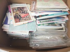 Lot Of 20 Lbs 1980s-90s Used Greeting Cards. ALL Holidays/Occasions. VG Cond.