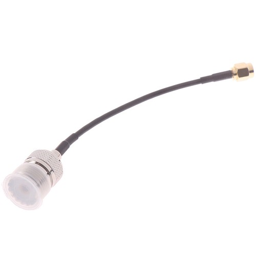 Radio Antenna Cable SO-239 UHF Female to SMA Male coaxial RF Connector RG316BKF - Zdjęcie 2 z 13