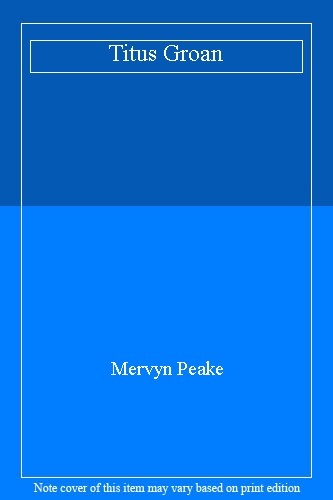 BOOK-Titus Groan,Mervyn Peake