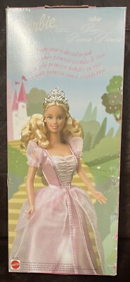Princess Princesa Princesse Barbie Doll 2002 Mattel #56776
