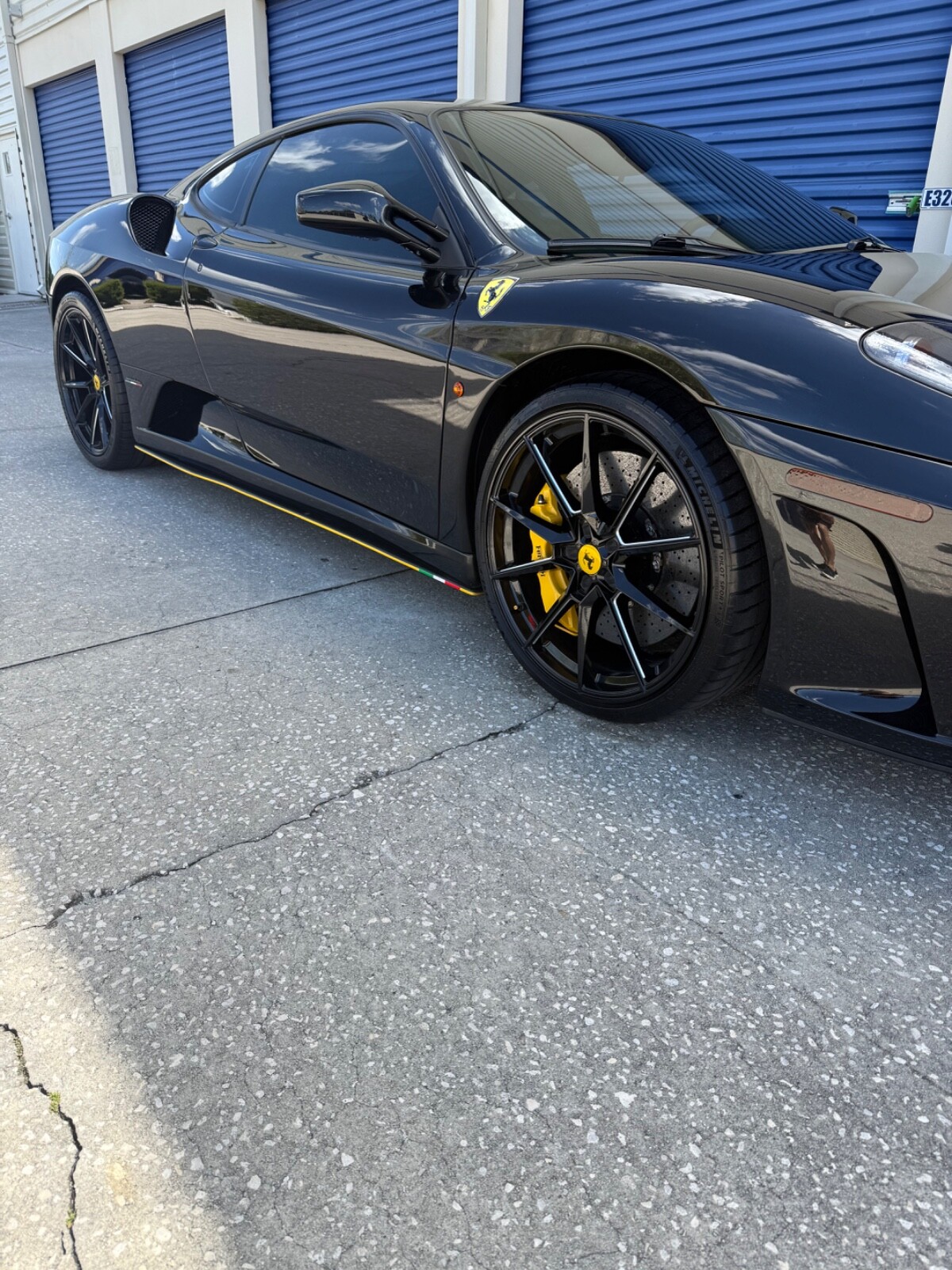 Ferrari F430 20x8.5/R20x9.5"  Wheels SV-F4 Gloss Black Set +Tires