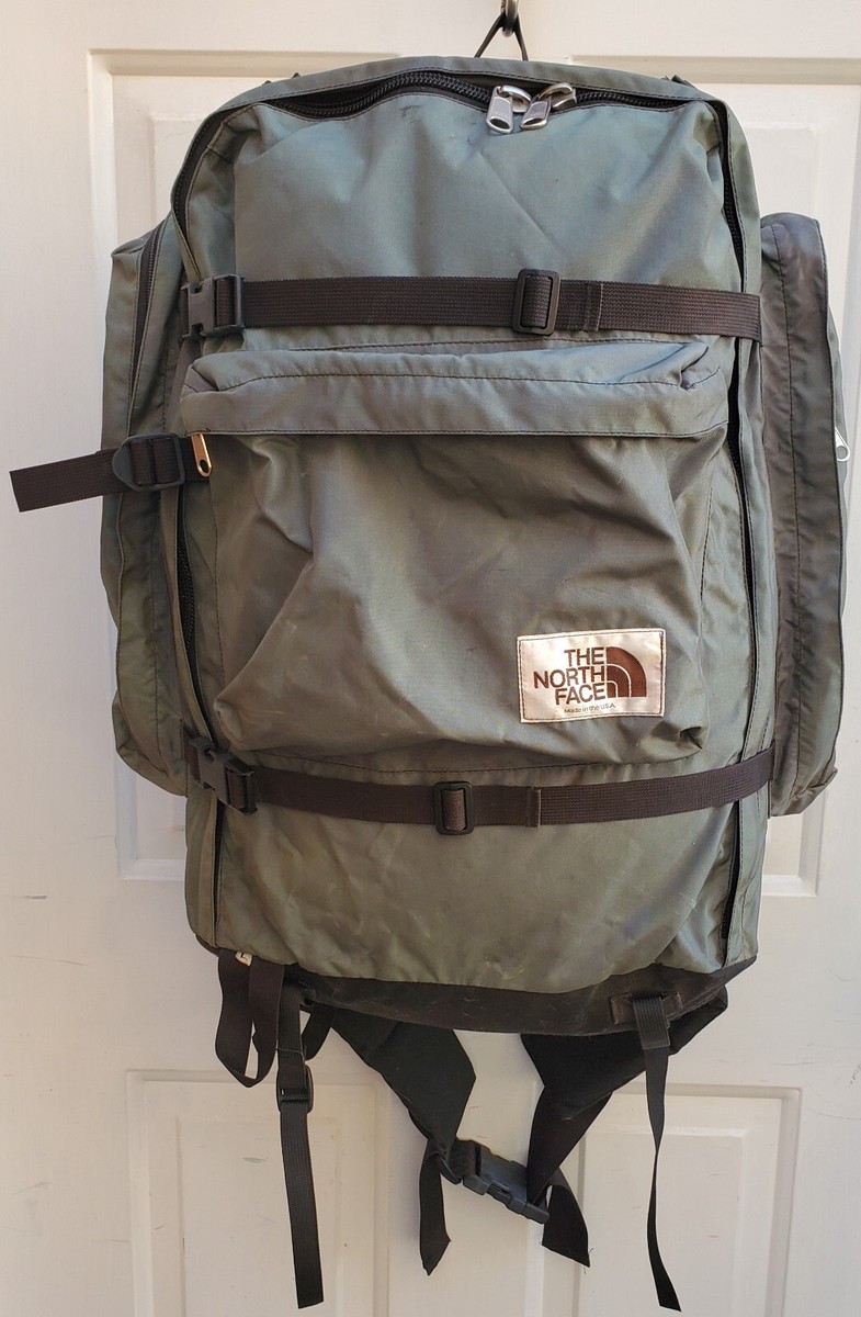 Vintage The North Face Internal Frame Backpack Brown Label YKK