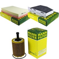 MANN-FILTER Paket Audi A3 8P1 3.2 V6 Quattro Sportback 8PA 8J3 FüR Vw Eos 1F7
