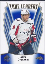 ALEXANDER OVECHKIN Upper Deck SP Authentic TRUE LEADERS Washington Capitals Alex