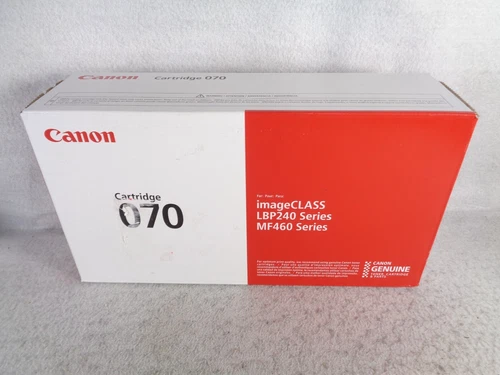 Canon 070H Black High Yield Toner Cartridge ImageClass LBP240 MF460 New Sealed