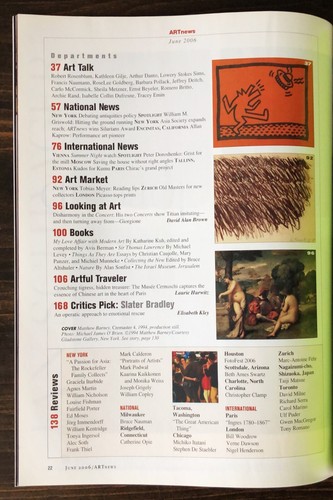 ARTnews Magazine June 2006 - Bild 3 von 4