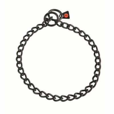 Herm Sprenger Black Stainless Steel Choke Chain Dog Training Collar ALL SIZES