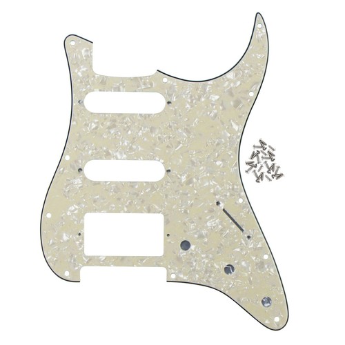 HSS ST E-Gitarre Schlagbrett Kratzplatte Pick Guard 11 Löcher 17 Farben - Bild 21 von 31