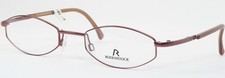 Vintage RODENSTOCK R 4450 A LIGHT BURGUNDY EYEGLASSES GLASSES 49-20-135 NOTES
