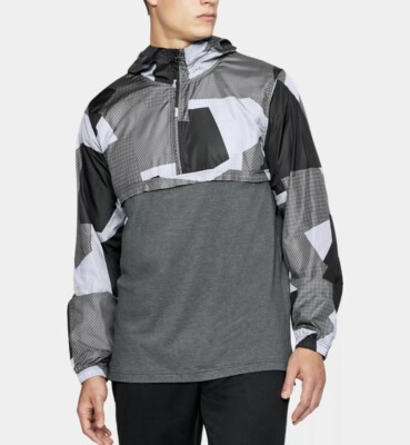 under armour pullover windbreaker