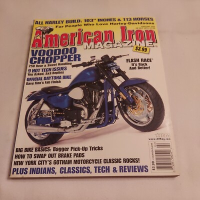 2005 February, American Iron Magazine, How To Swap Out Brake Pads  (CP243)
