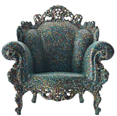 Armchair Magis Proust - Multicoulered design Alessandro Mendini