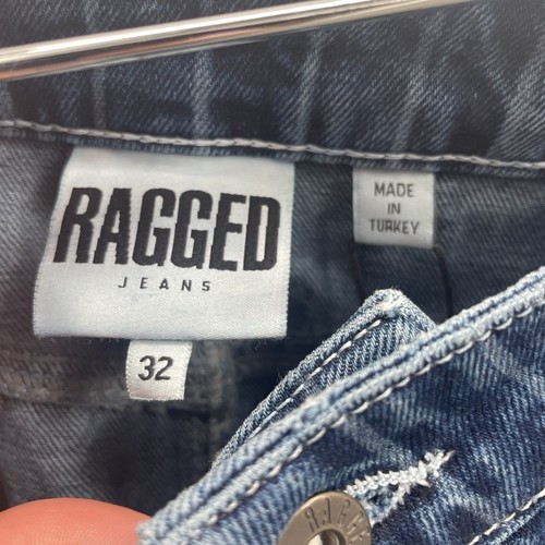 RARA DENIM MINI Pinstriped Ruffle Skirt THE RAGGED PRIEST Womans Size 32 NEW-20P - Picture 2 of 4