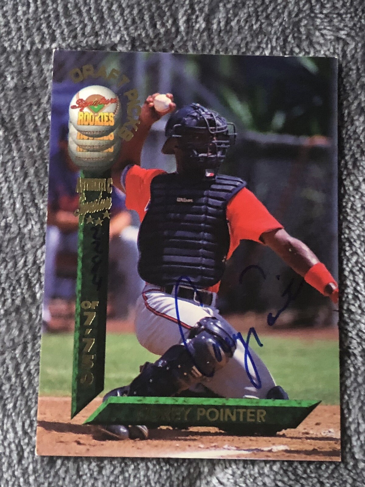 1994 Signature Rookies Draft Picks Auto /7750 Corey Pointer #41 Auto