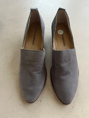 Lucky Brand Grey Slip-on Loafers s-l400.jpg main image 3