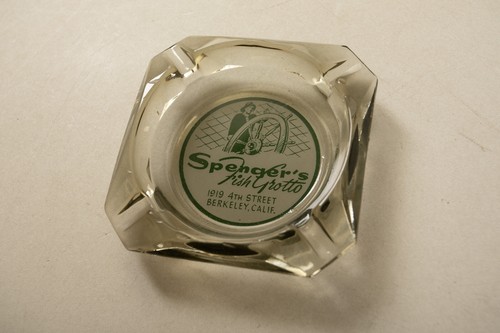 Spengler's Fish Grotto Ashtray (R3F/JSF6) 4th Street Berkeley California - Picture 4 of 7
