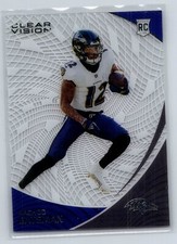 2021 Panini Chronicles #CVR-16 Rashod Bateman Clear Vision Rookies