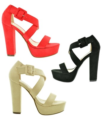 SCARPE APERTE DONNA con tacco alto a spillo Scarpe Donna Spuntate Sandali  Donna EUR 29,99 - PicClick IT