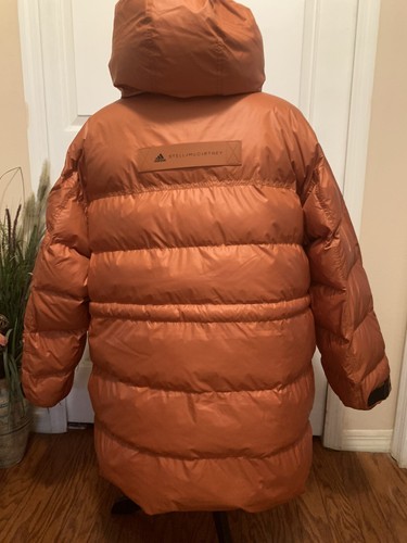 Adidas Stella McCartney mittellange Pufferjacke Gr. XL (GU1601) neu mit Etikett - Bild 8 von 12