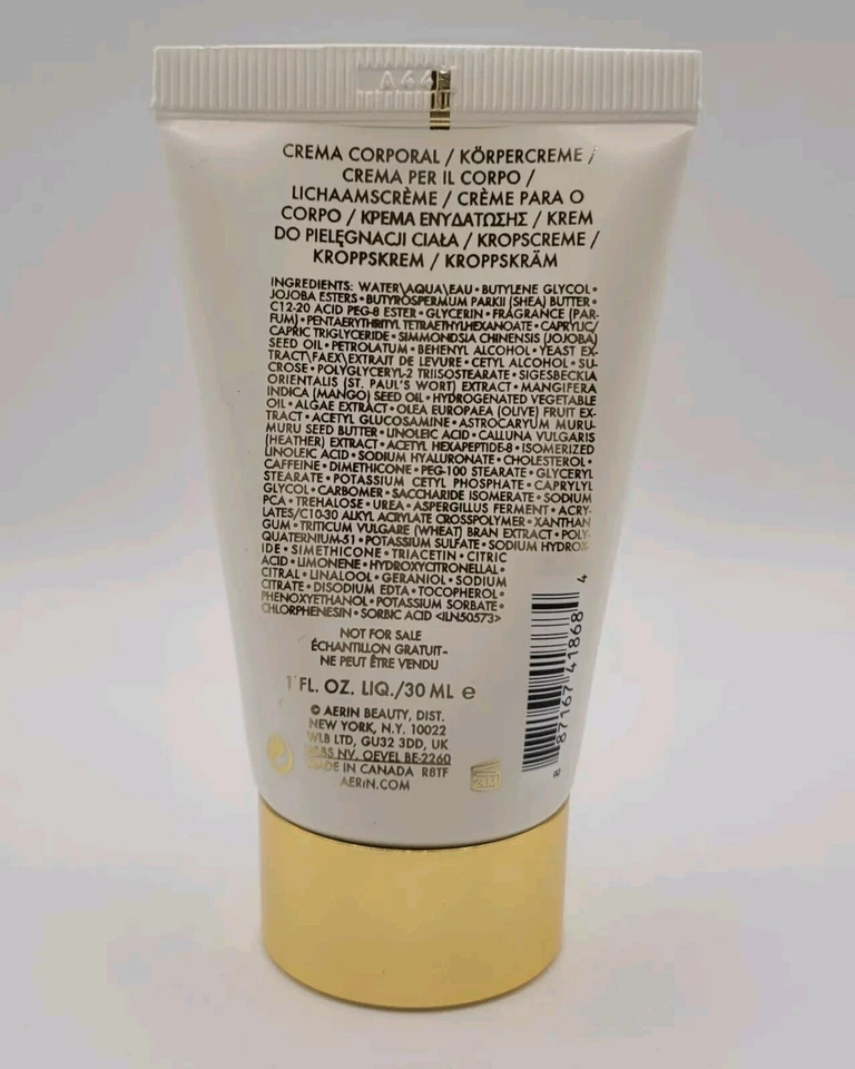 AERIN MEDITERRANEAN HONEYSUCKLE - Body Cream - Travel Size 1oz/ 30 ml. AUTHENTIC - Image 2 of 2