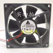Delta AUB0924HH 9025 DC24V 0.25A 90 25MM 2-pin speed inverter cooling fan