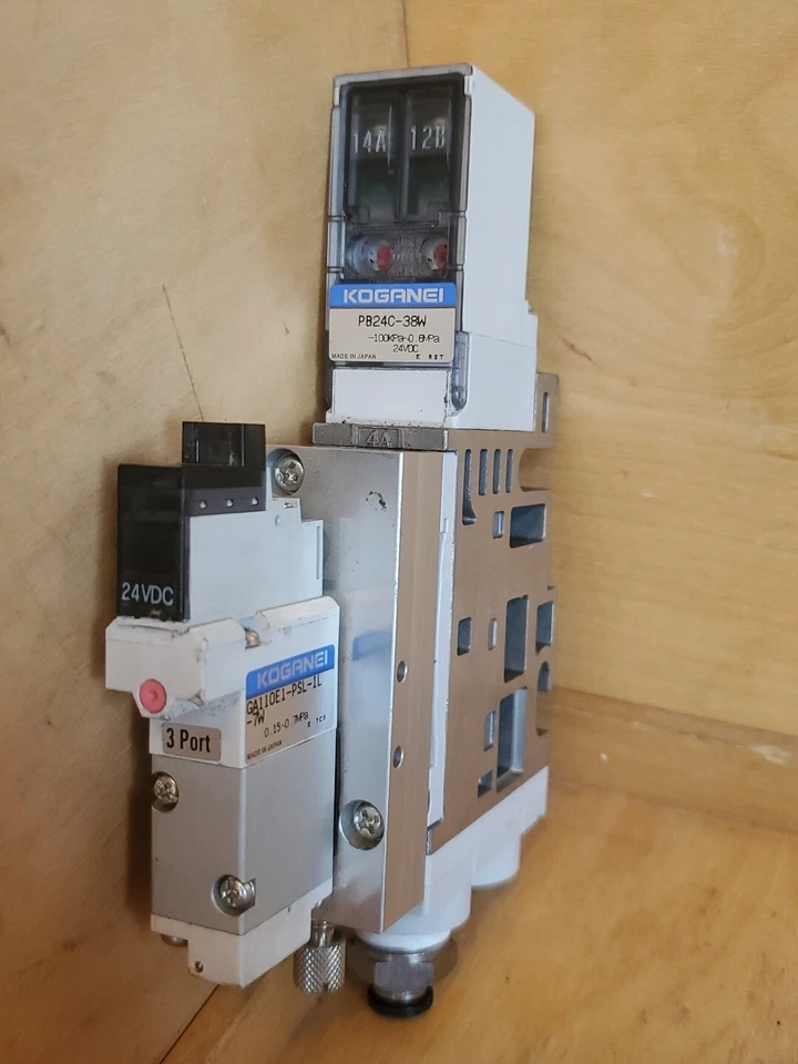 Electroválvula KOGANEI GA110E1-PSL-1L-7W PB24C-38W 24VDC BUEN ESTADO  Foto 3 de 4