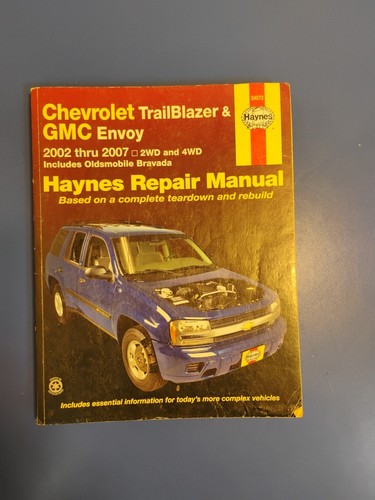 Haynes 24072 Manual Repair for Chevrolet Trailblazer and GMC Envoy 2002 - 2007
