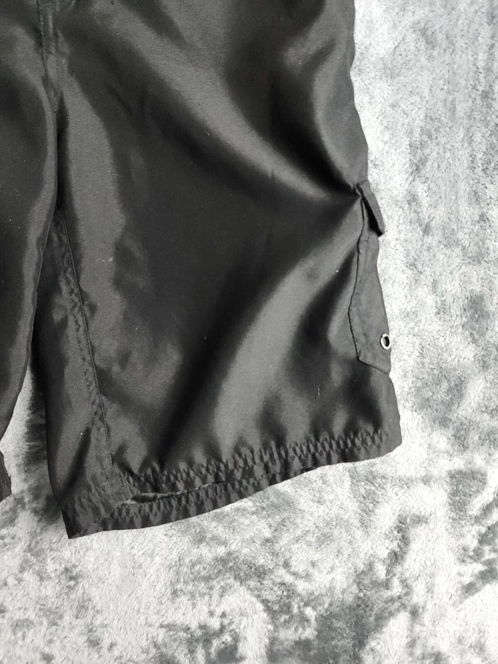 Летние грузовые шорты Ocean Current для мальчиков прямой покрой черные темные стирка размер 16 - Изображение 2 из 4