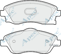 PAD1221 GENUINE APEC FRONT BRAKE PADS FOR OPEL COMBO - NEXT WORKING DAY -