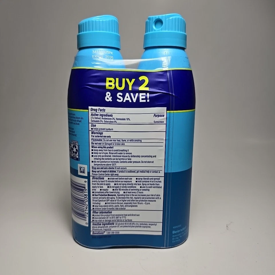 Spray protector solar de amplio espectro Coppertone Kids FPS 50 5,5 oz (paquete de 2) Foto 2 de 4