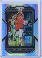 2023 Panini Prizm WNBA Hyper NO. 67 Brittney Sykes - Washington Mystics