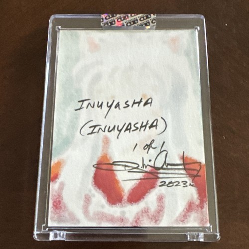 2023 Inuyasha Original Kunst Skizzenkarte 1/1 von Sketch Ghoul! - Bild 2 von 2