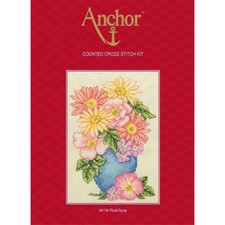 Anchor Set punto croce "Flower spray", schema di conteggio