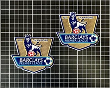 2X PREMIER LEAGUE CHAMPIONS MAN UTD 2010/11 SPORTING ID LEXTRA OFFICIAL PATCH