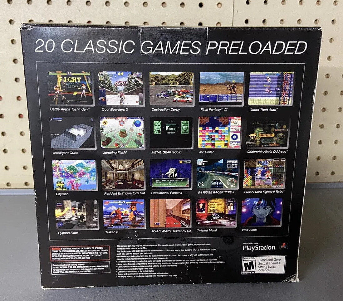 Sony PlayStation Classic Mini Console System | eBay