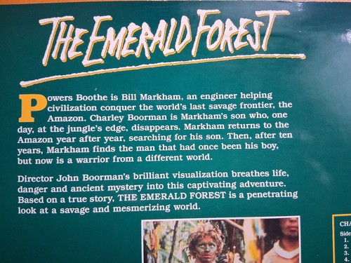 laserdisc đź“€ THE EMERALD FOREST (USA) 1 disque " Edition Widescreen " - Photo 4/4