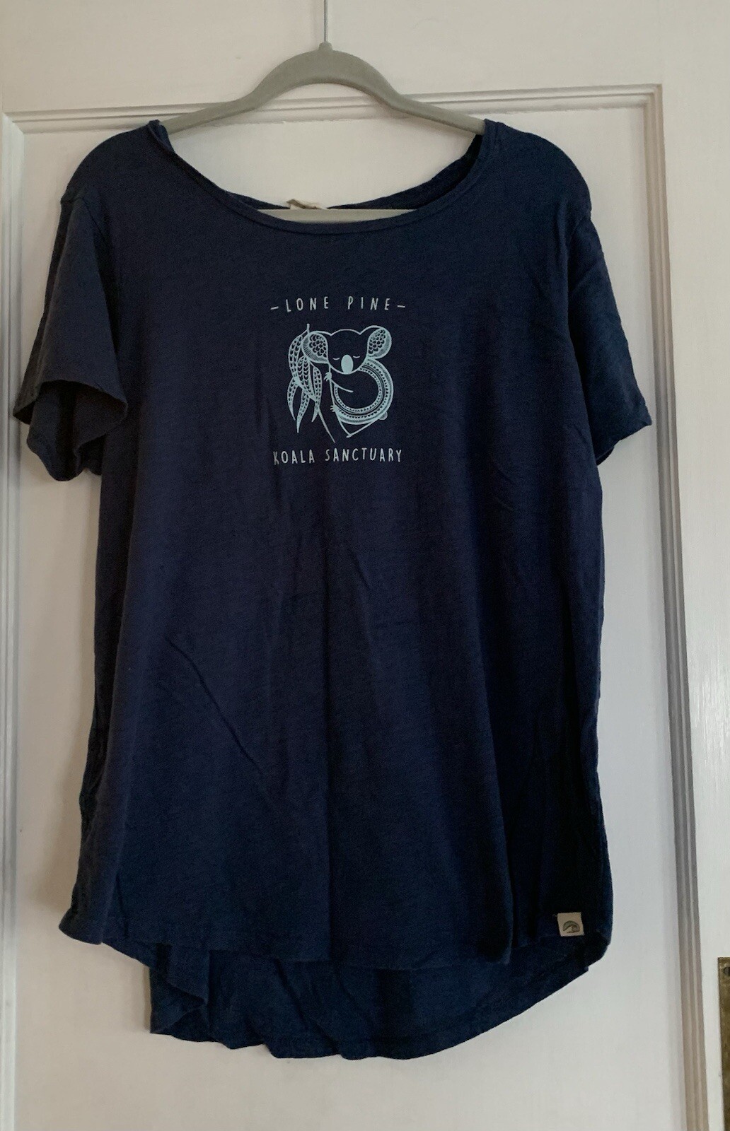 Vtg Pacific Creations Lone Pine Koala Sanctuary Blue Tshirt  XL Ocean Inspired